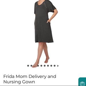 Frida mom nursing and delivery gown